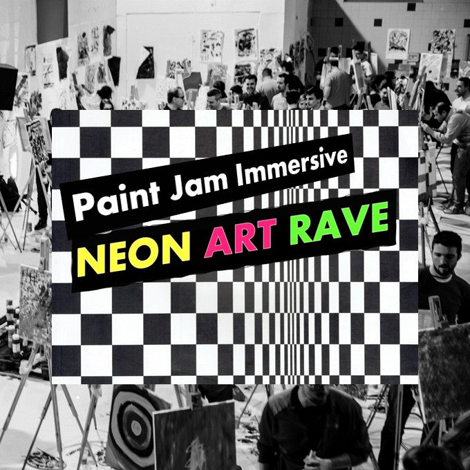 NEON ART RAVE - Paint Jam Immersive event @XYZ Brentford - Sunday 28th December, 2.30-5pm