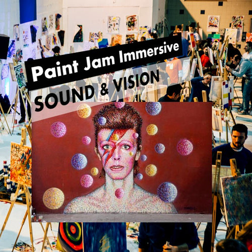 Sound & Vision - Paint Jam Immersive event - @XYZ Brentford, Sunday 30th November, 2.30-5pm