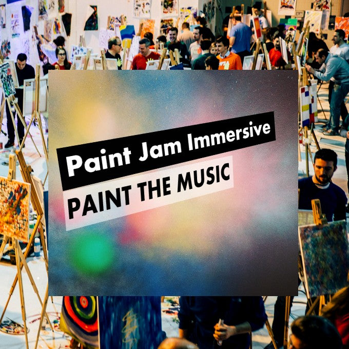 Paint The Music - Paint Jam Immersive event @XYZ brentford - Sunday 26th October 2025, 2.30-5pm
