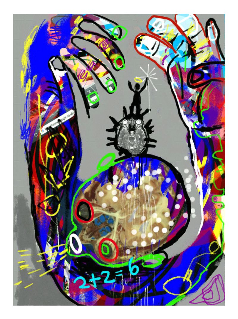 Illogical conclusions - art print, by Eugene Ankomah