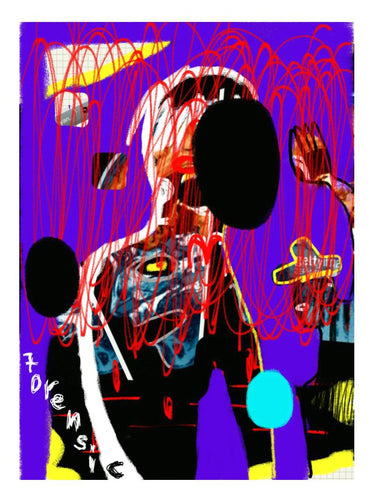 Seeing is believing, but make it real - art print, by Eugene Ankomah.