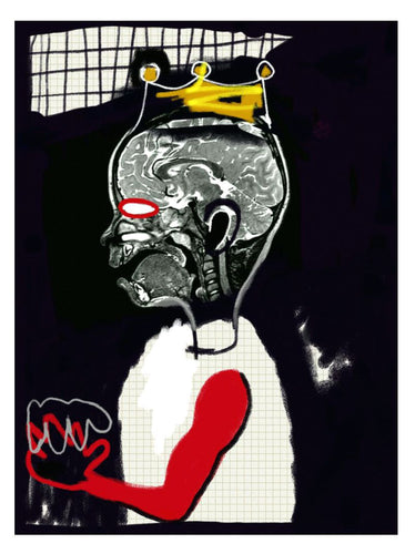 The story of the ghetto boy who would become king - art print, Eugene Ankomah