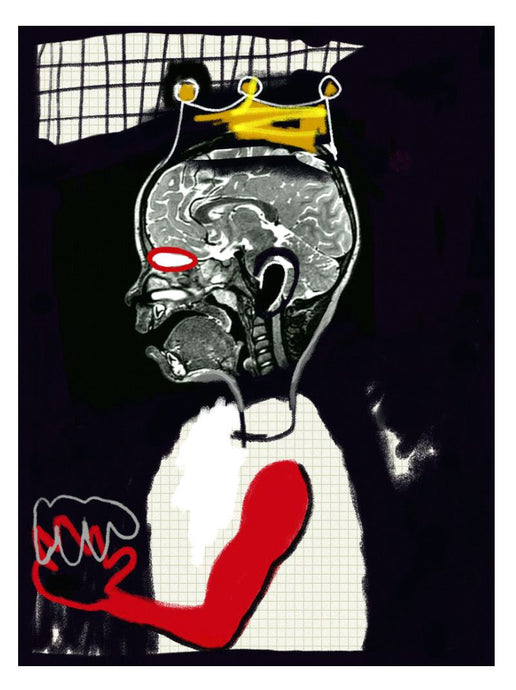 The story of the ghetto boy who would become king - art print, Eugene Ankomah