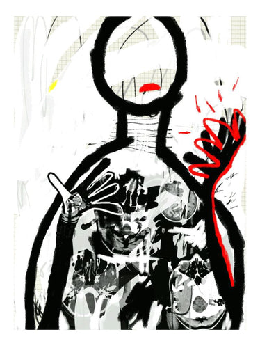 Why - art print, by Eugene Ankomah
